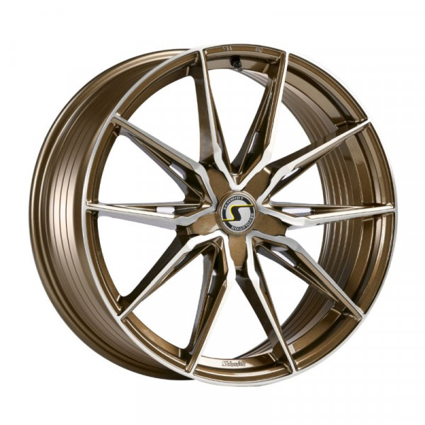 Диск литой Schmidt TwentyOne deep concav Bronze brushed Felge 11,5x21 - 21 Zoll 5x112 Lochkreis
