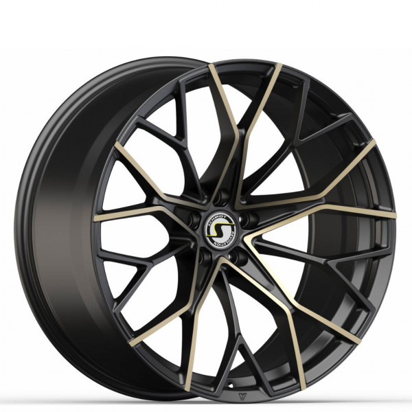 Диск литой Schmidt Kyan satin black/bronze Felge 11,5x21 - 21 Zoll 5x112 Lochkreis