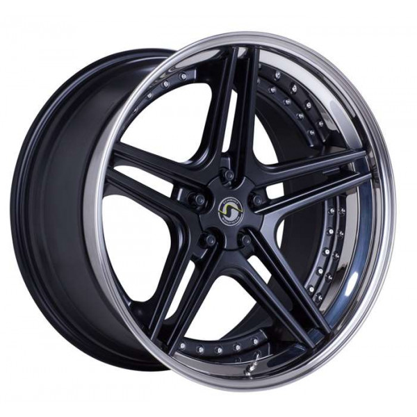 Диск литой Schmidt FS-Line schwarz glänzend Felge 10,00x20 - 20 Zoll 5x108 Lochkreis