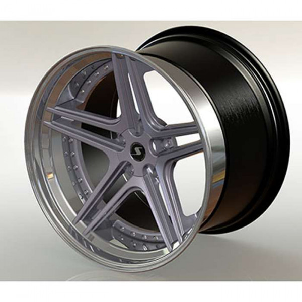Диск литой Schmidt FS-Line silber hochglanz Felge 9,50x20 - 20 Zoll 5x120 Lochkreis
