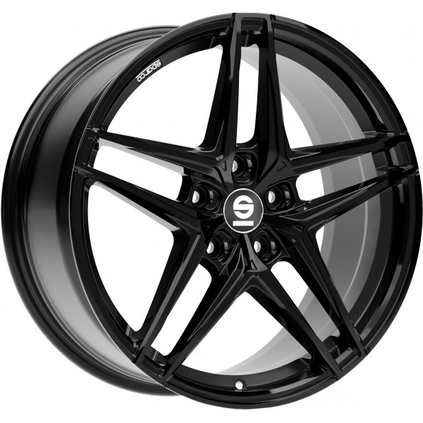 Диск литой Sparco RECORD GLOSS BLACK Felge 8x18 - 18 Zoll 5x108 Lochkreis