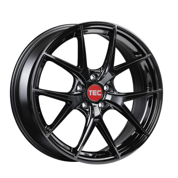 Диск литой TEC GT6 EVO Schwarz-Glanz Felge 11x20 - 20 Zoll 5x112 Lochkreis