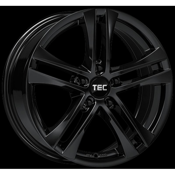 Диск литой TEC AS4 EVO Schwarz-Glanz Felge 8x19 - 19 Zoll 5x114,3 Lochkreis