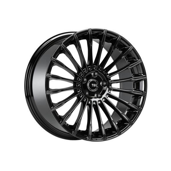 Диск литой TEC GT5 Schwarz-Glanz Felge 9x20 - 20 Zoll 5x112 Lochkreis