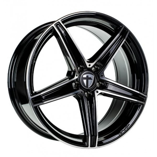 Диск литой Tomason TN20 Black Polished Felge 8,0x18 - 18 Zoll 5x100 Lochkreis