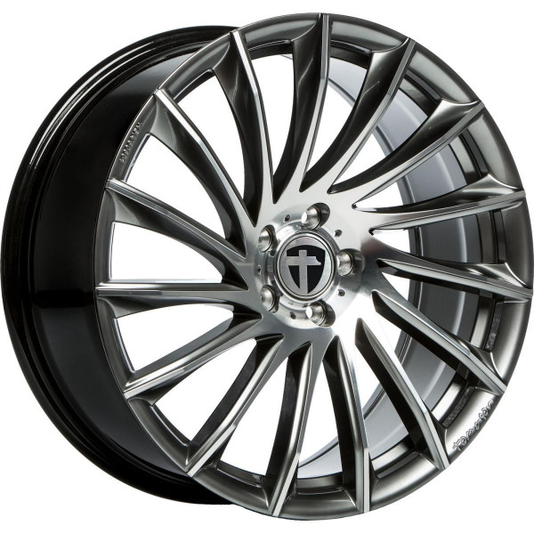 Диск литой Tomason TN16 Dark Hyperblack polished Felge 8,5JX20 - 20 Zoll 5x115 Lochkreis