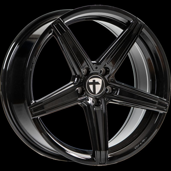 Диск литой Tomason TN20 schwarz lackiert Felge 8,0x18 - 18 Zoll 5x100 Lochkreis