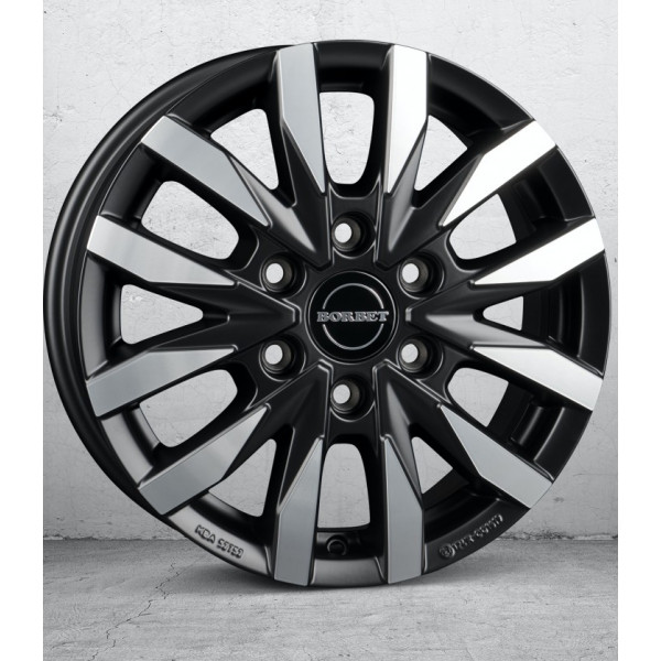 Диск литой Borbet CW6 black polished matt Felge 7,5x18 Zoll 6x114,3 Lochkreis