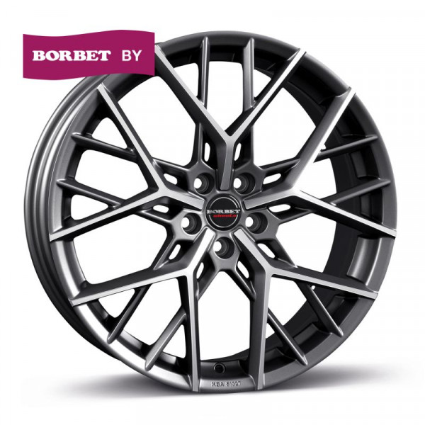 Диск литой Borbet BY  titan poliert matt Felge 8x20 Zoll 5x108 Lochkreis