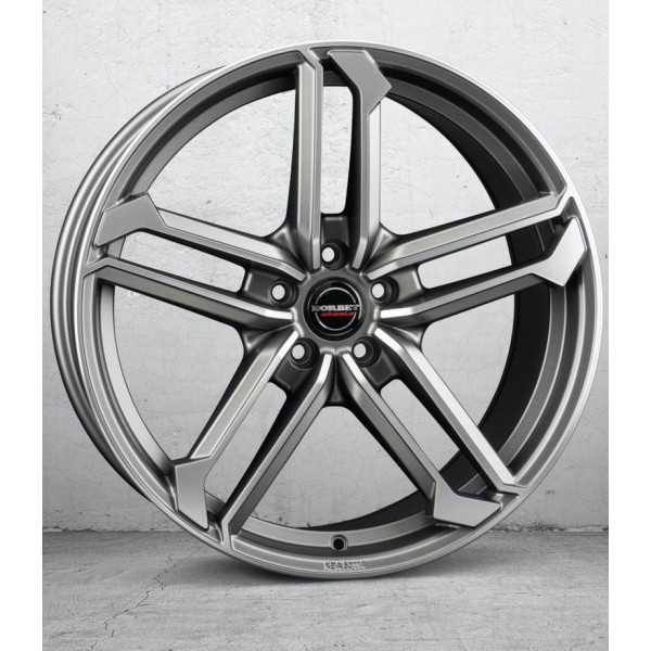 Диск литой Borbet ATX graphite polished matt Felge 8,5x19 Zoll 5x112 Lochkreis