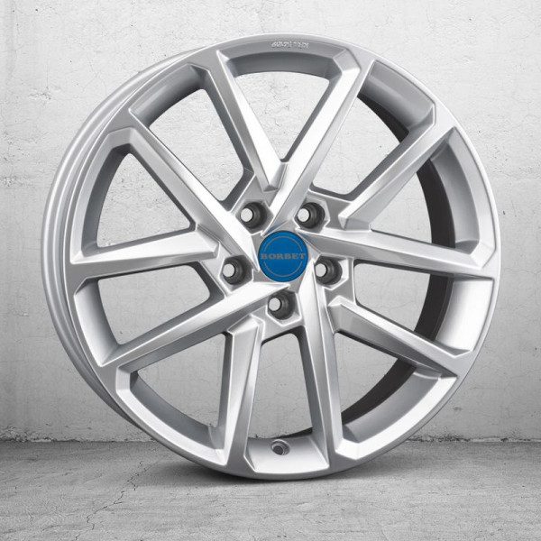 Диск литой Borbet N crystal silver Felge 7,5x18 Zoll 5x112 Lochkreis