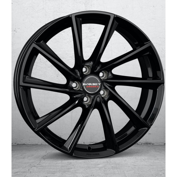 Диск литой Borbet VTX black glossy Felge 7,5x19 Zoll 5x112 Lochkreis