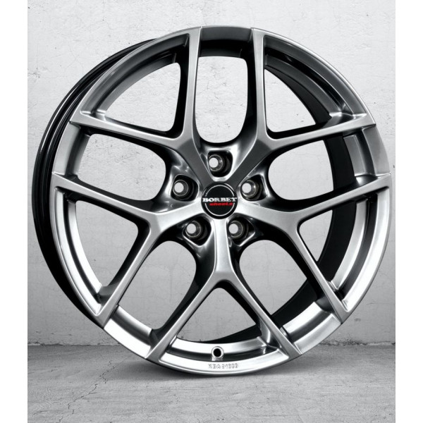 Диск литой Borbet Y hyper silver Felge 8x19 Zoll 5x112 Lochkreis