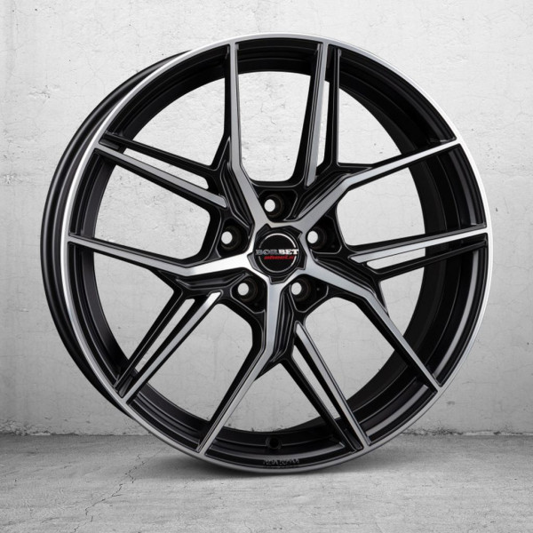 Диск литой Borbet QX black polished matt Felge 8,5x20 Zoll 5x108 Lochkreis