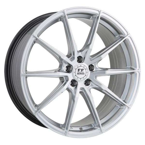 Диск литой ELEGANCE WHEELS FF 440 Deep Concave Hyper Silber Felge 10x20 - 5x120 Lochkreis