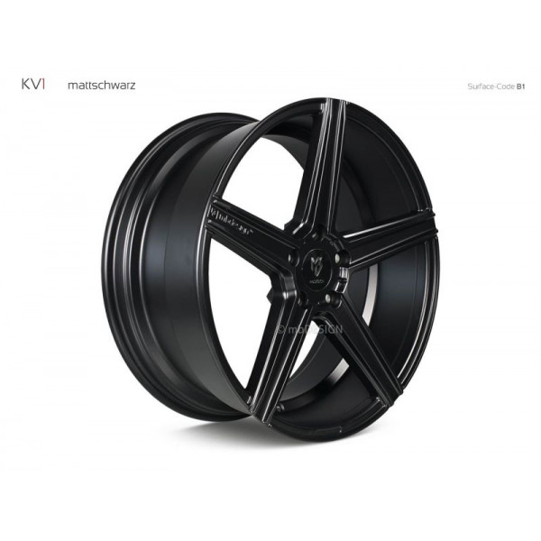 Диск литой MB Design KV1S DC Schwarz matt Felge 10,5x21 - 21 Zoll 5x112 Lochkreis