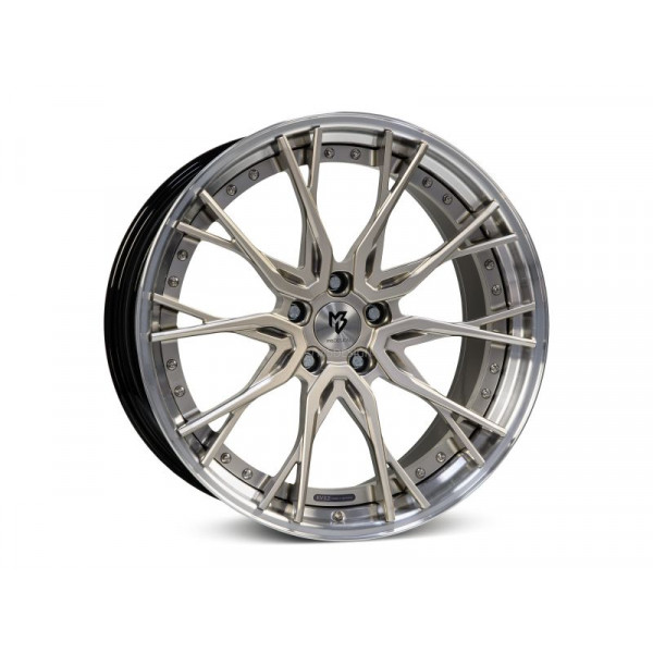 Диск литой MB Design KV3.2 DC Champagner/Glanzschwarz poliert Felge 10,5x21 - 21 Zoll 5x120 Lochkreis