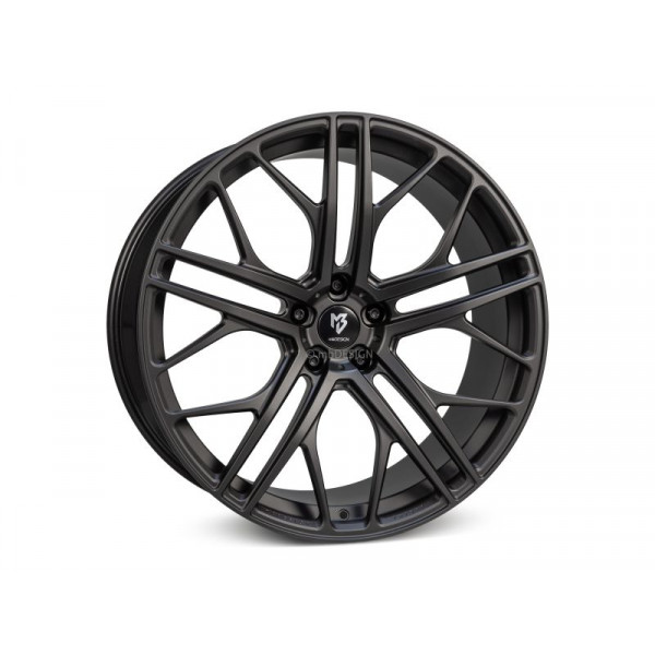 Диск литой MB Design SF1 Forged Schwarz stumpfmatt Felge 10x24 - 24 Zoll 5x108 Lochkreis