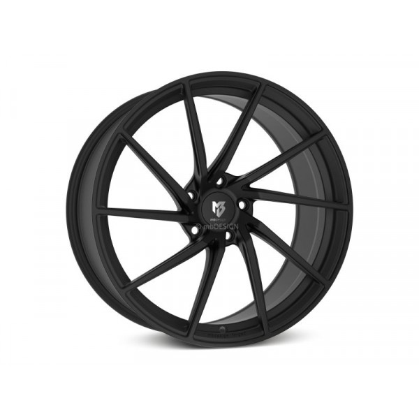 Диск литой MB Design SF2 Forged L Schwarz stumpfmatt Felge 9x19 - 19 Zoll 5x112 Lochkreis
