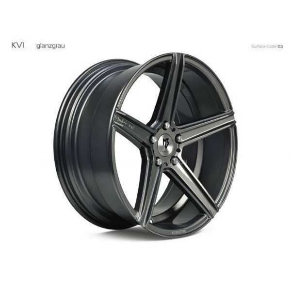 Диск литой MB Design KV1 DC Glanzgrau Felge 10,5x20 - 20 Zoll 5x108 Lochkreis