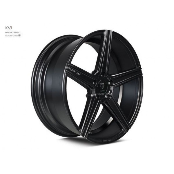Диск литой MB Design KV1 DC Mattschwarz Felge 10,5x20 - 20 Zoll 5x110 Lochkreis