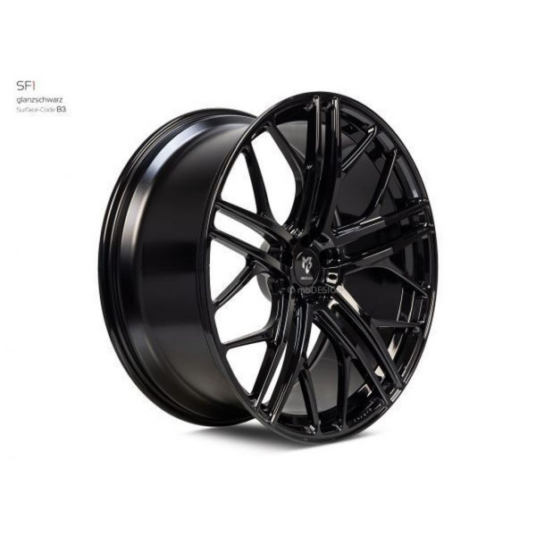 Диск литой MB Design SF1 Glanzschwarz Felge 10x24 - 24 Zoll 5x112 Lochkreis