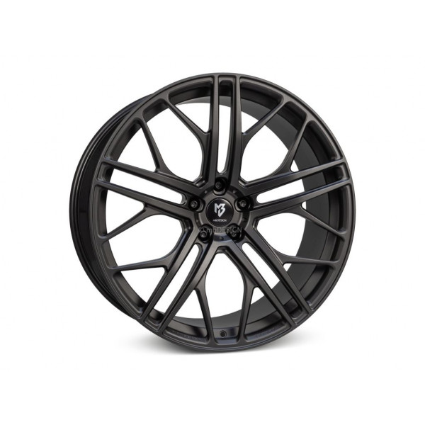 Диск литой MB Design SF1 Schwarz stumpfmatt Felge 10x24 - 24 Zoll 5x112 Lochkreis