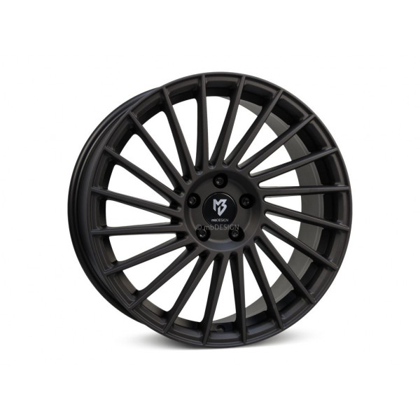 Диск литой MB Design VR3 Schwarz stumpfmatt Felge 8,5x19 - 19 Zoll 5x108 Lochkreis