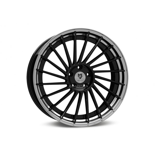 Диск литой MB Design VR3.2 DC Glanzschwarz/Glanzschwarz poliert Felge 10,5x20 - 20 Zoll 5x112 Lochkreis