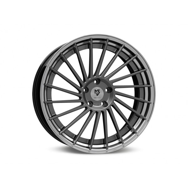 Диск литой MB Design VR3.2 DC Mattgrau/Glanzschwarz poliert Felge 10,5x20 - 20 Zoll 5x112 Lochkreis