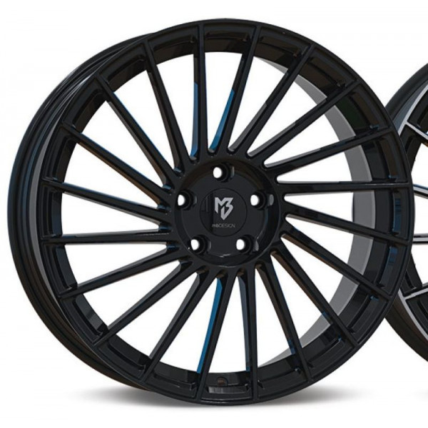 Диск литой MB Design VR3 Glanzschwarz Felge 7,5x18 - 18 Zoll 4x100 Lochkreis