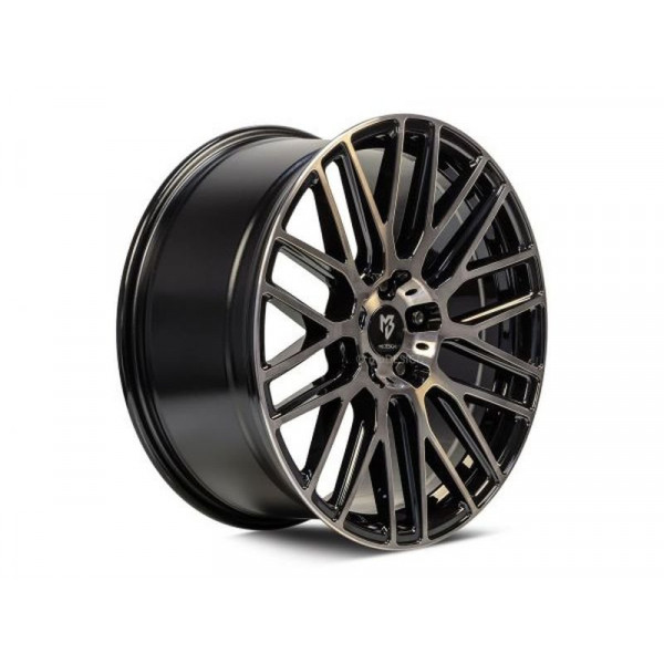 Диск литой MB Design KV4 Rauchschwarz glänzend poliert Felge 8,5x18 - 18 Zoll 5x112 Lochkreis