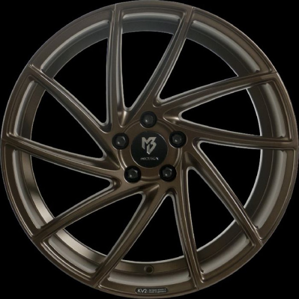 Диск литой MB Design KV2 Bronze seidenmatt Felge 8.5x19 - 19 Zoll 5x100 Lochkreis