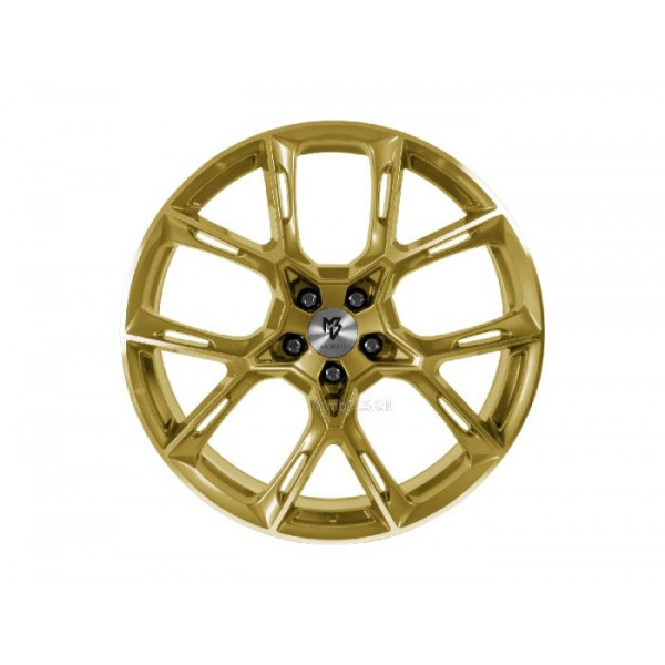 Диск литой MB Design KX1 Gold glänzend Felge 8.5x20 - 20 Zoll 5x108 Lochkreis