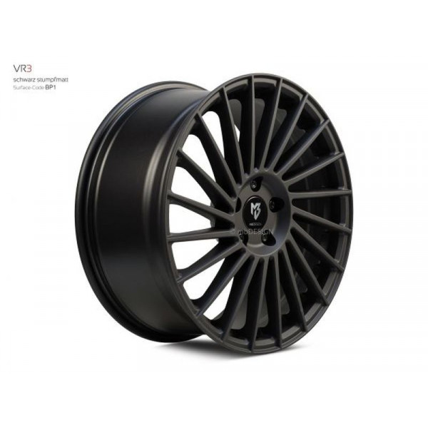 Диск литой MB Design VR3 Schwarz stumpfmatt Felge 7,5x18 - 18 Zoll 5x100 Lochkreis