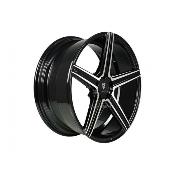 Диск литой MB Design KV1 Glanzschwarz poliert Felge 8.5x19 - 19 Zoll 5x100 Lochkreis