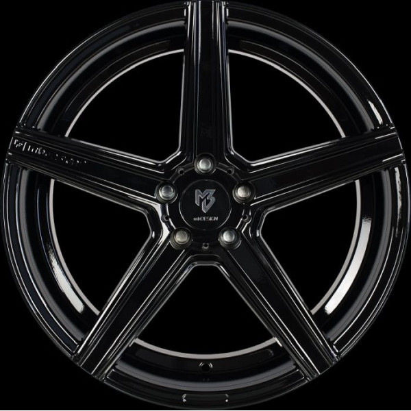 Диск литой MB Design KV2 Schwarz glänzend Felge 8.5x19 - 19 Zoll 5x100 Lochkreis