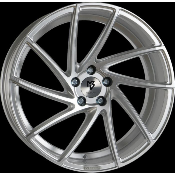 Диск литой MB Design KV2 Silber Felge 8.5x19 - 19 Zoll 5x100 Lochkreis