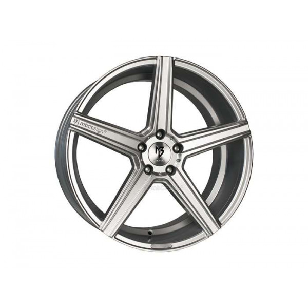 Диск литой MB Design KV1 Silber Felge 8.5x19 - 19 Zoll 5x100 Lochkreis