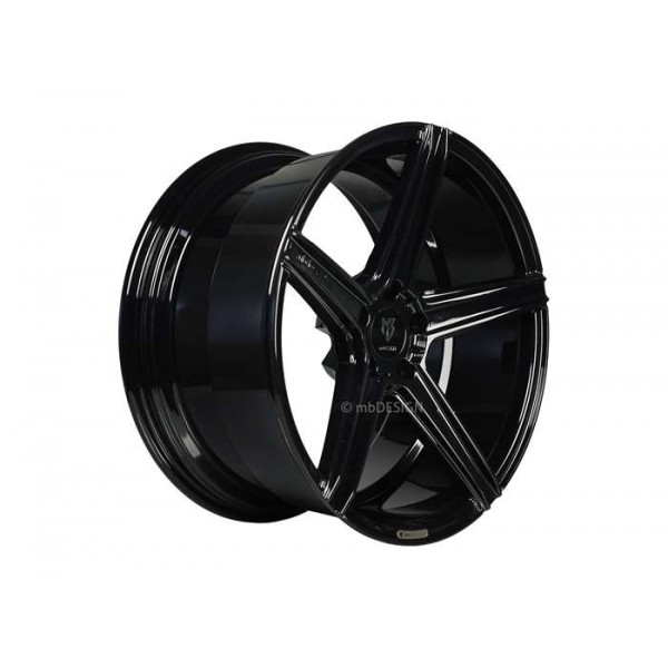 Диск литой MB Design KV1 Glanzschwarz Felge 10.5x20 - 20 Zoll 5x108 Lochkreis