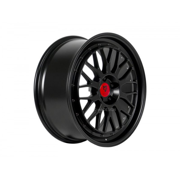 Диск литой MB Design LV1 schwarz matt Felge 7,5x18 - 18 Zoll 4x100 Lochkreis