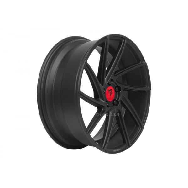 Диск литой MB Design KV2 Schwarz matt Felge 8,5x19 - 19 Zoll 5x100 Lochkreis