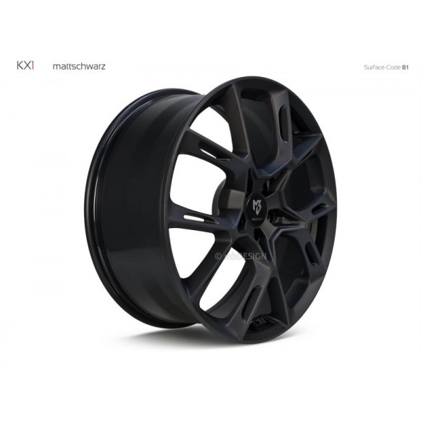 Диск литой MB Design KX1 Mattschwarz Felge 8,5x20 - 20 Zoll 5x108 Lochkreis