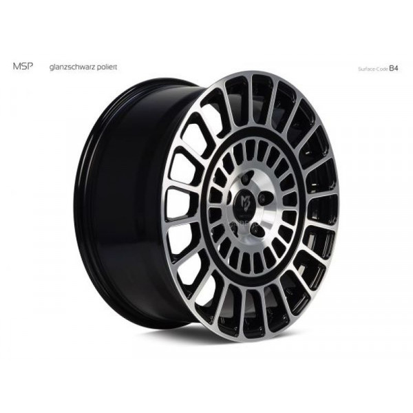 Диск литой MB Design MSP01 Glanzschwarz poliert Felge 8,5x19 - 19 Zoll 5x108 Lochkreis