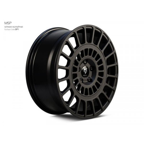 Диск литой MB Design MSP01 Schwarz stumpfmatt Felge 8,5x19 - 19 Zoll 5x108 Lochkreis