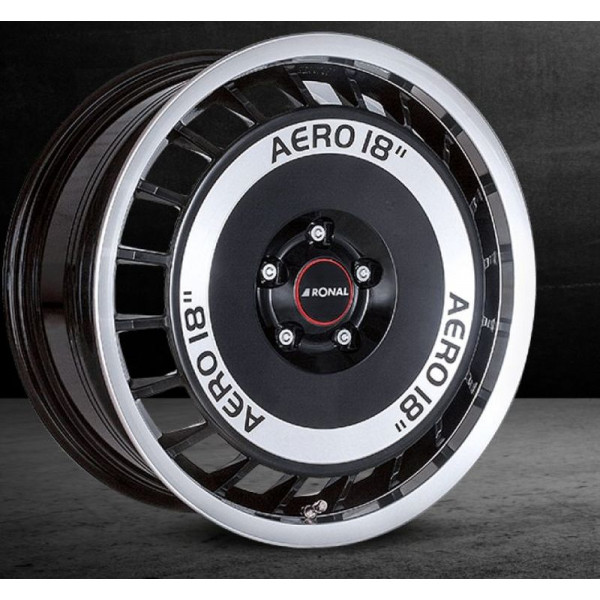 Диск литой RONAL R50 AERO                                                               SCHWARZ-FRONTKOPIERT           8x18 / 5x100
