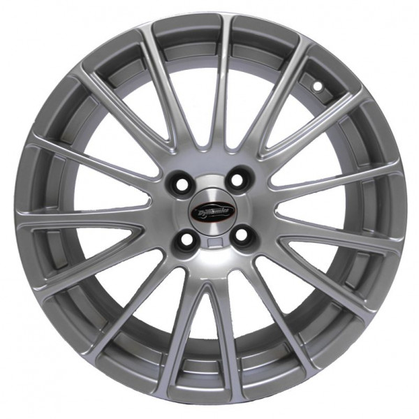 Диск литой Team Dynamics JET-GT HI POWER SILVER Felge 7,5x18 - 18 Zoll 4x100 Lochkreis